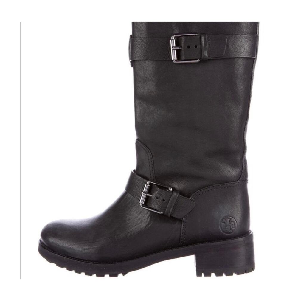 Tory Burch Christie Black Boots Size 9